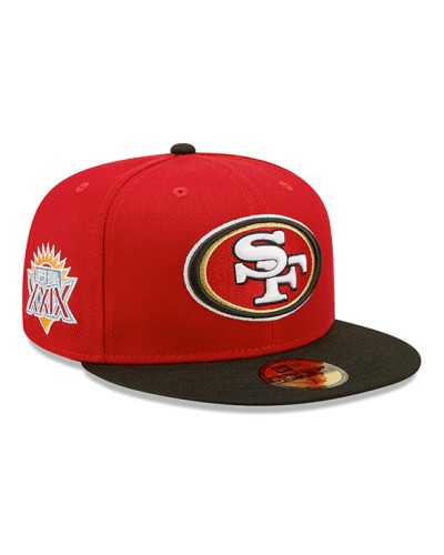 Casquette New Era 59FIFTY San Francisco 49ers NFL Logo Red