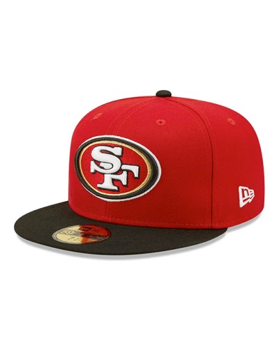 Casquette New Era 59FIFTY San Francisco 49ers NFL Logo Red