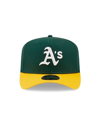 Casquette 9FIFTY Stretch Snap Oakland Athletics MLB Logo Green