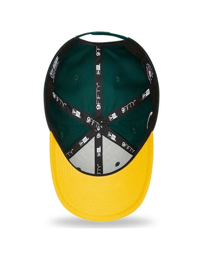 Casquette 9FIFTY Stretch Snap Oakland Athletics MLB Logo Green