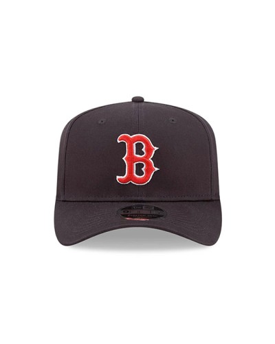 Casquette New Era 9FIFTY Stretch Snap Cap Boston Red Sox MLB Logo Navy