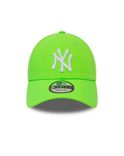 Casquette New Era 9FORTY New York Yankees Vert fluo