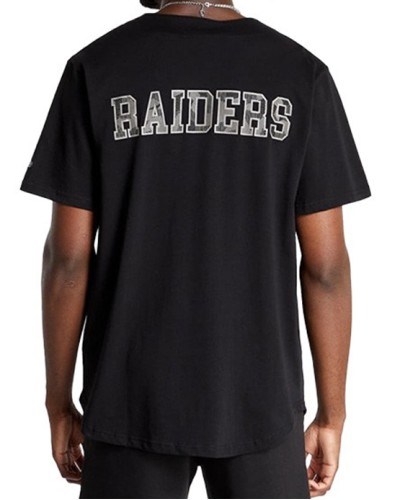 Chemise de baseball New Era noire des Raiders de Las Vegas