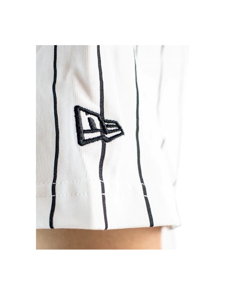 Chemise de baseball blanche garçon McDavid Hexpad protection cardiaque