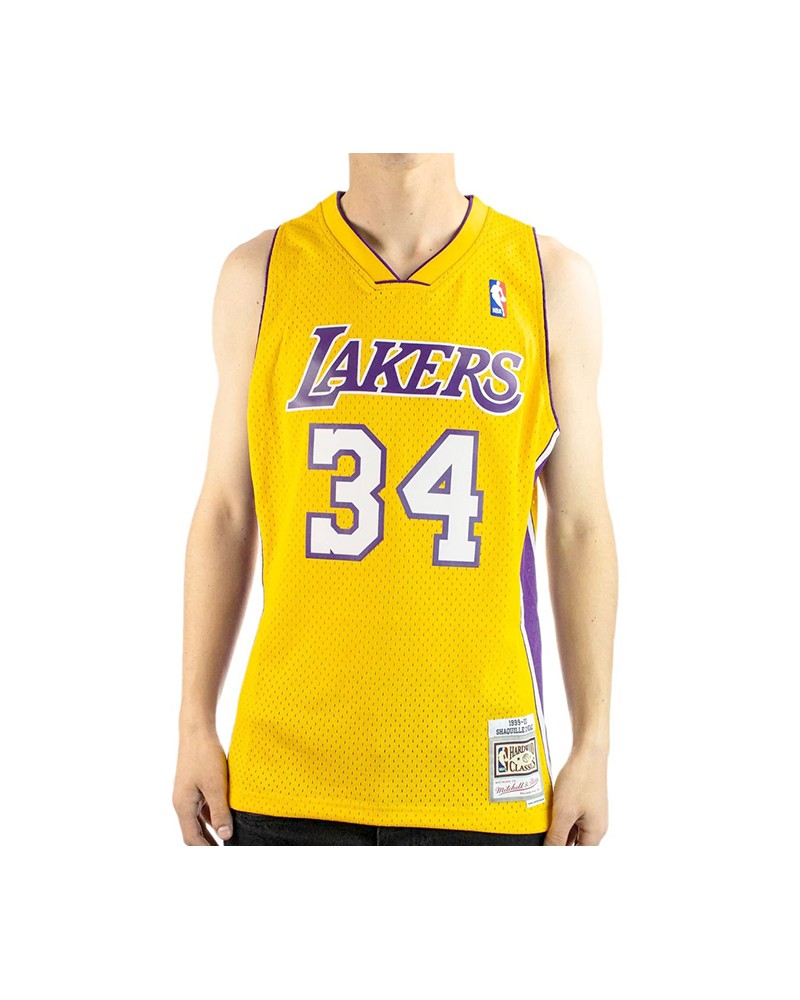 Maillot Swingman Nba Los Angeles Lakers 1999-00 Shaquille O'Neal Jaune