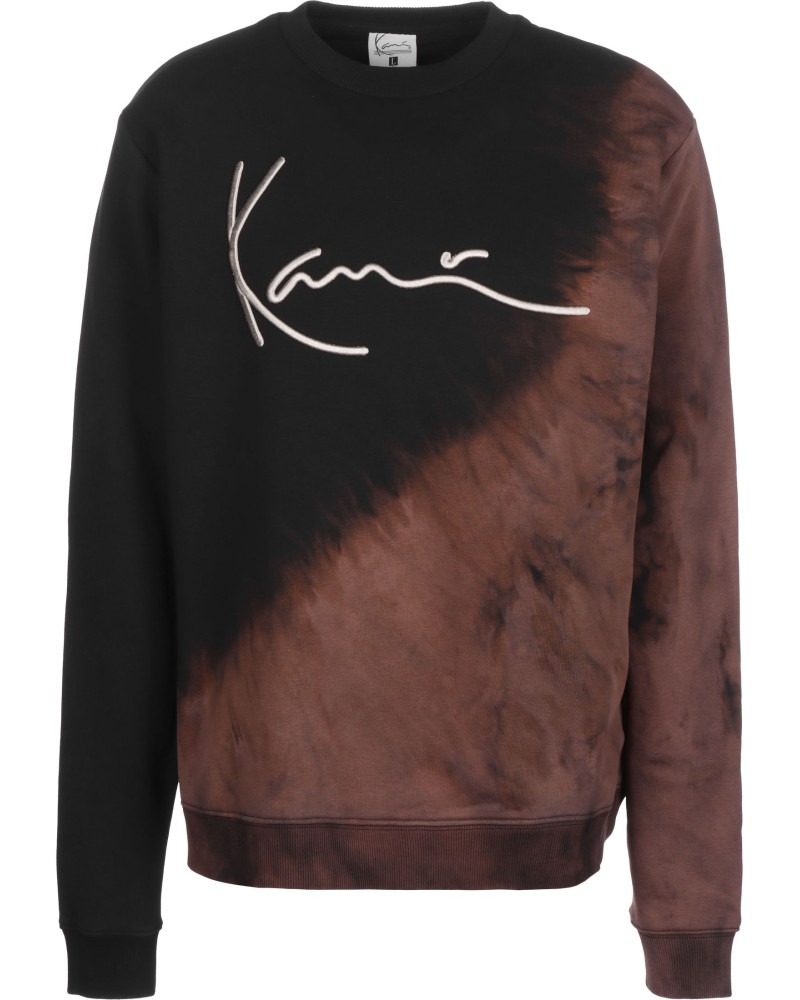 Sweat Karl Kani Signature Bleached Black Brown