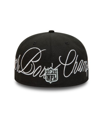 Casquette New Era 59FIFTY Fitted Las Vegas Raiders Historic Champs Noir