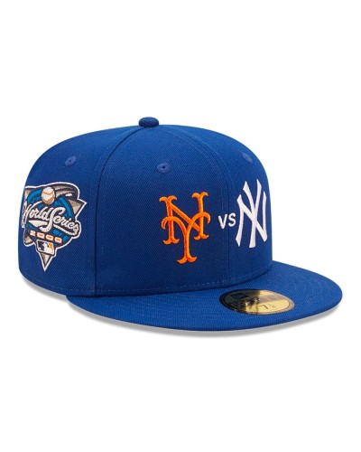 Casquette New Era 59FIFTY New York Mets vs Yankees Cooperstown Bleu