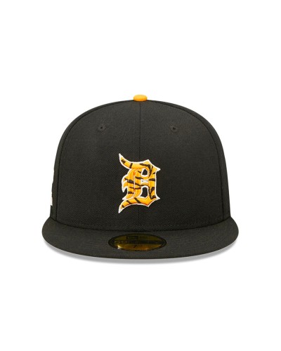 Casquette New Era 59FIFTY Fitted Detroit Tigers Tiger Fill Black