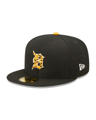 Casquette New Era 59FIFTY Fitted Detroit Tigers Tiger Fill Black