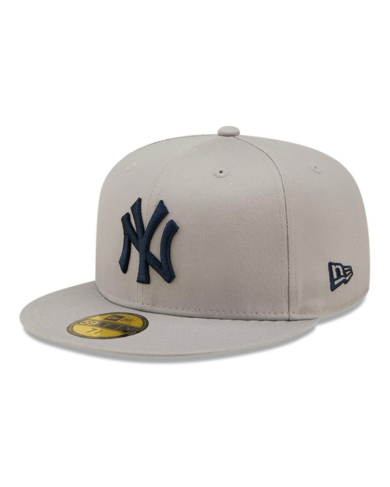 Casquette New Era 59FIFTY Fitted New York Yankees Side Patch Gris