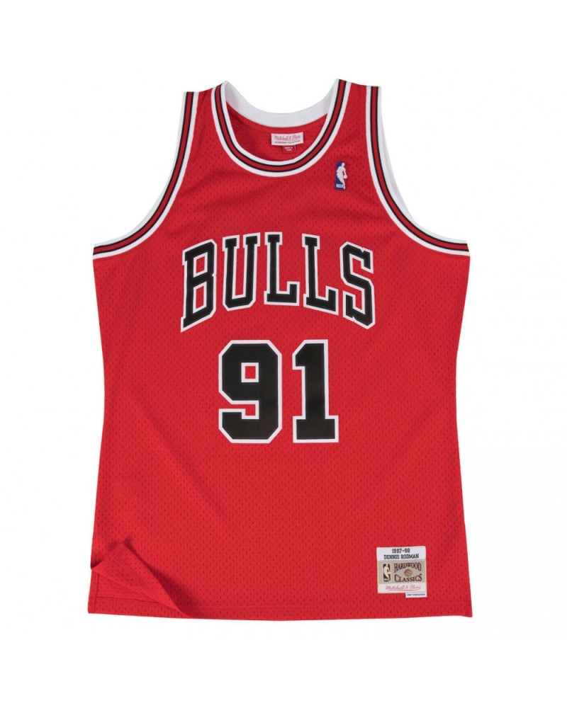 Maillot Swingman Nba Chicago Bulls 1997-98 Dennis Rodman