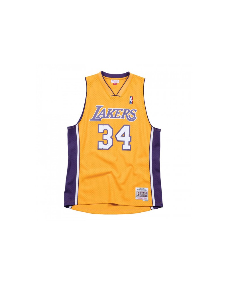 Maillot Swingman Nba Los Angeles Lakers Jaune 1999-00 Shaquille O'Neal