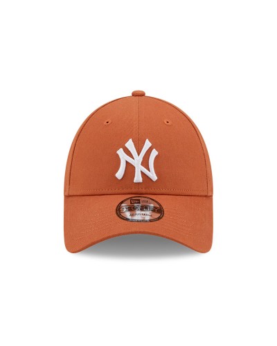 Casquette New era 9FORTY Brown New York Yankees Blanc