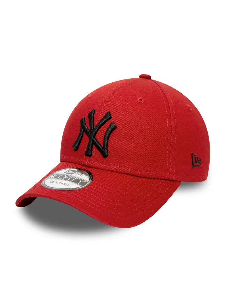 Casquette New Era 9FORTY Rouge New York Yankees Noir Couleur Rouge