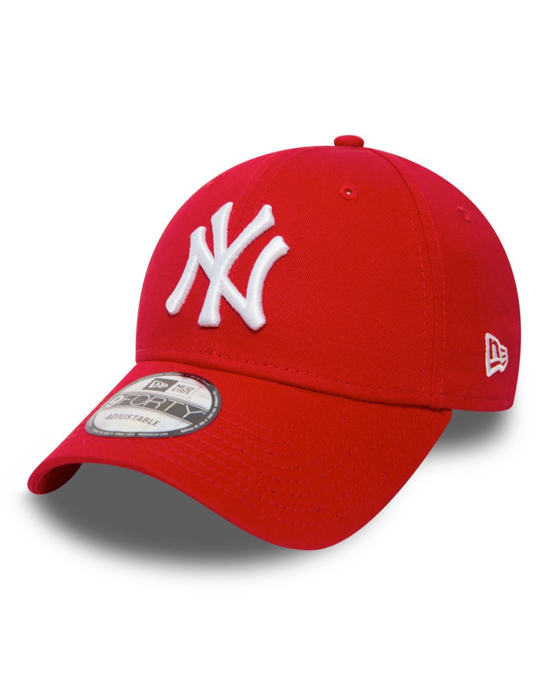 Casquette New era 9FORTY Rouge New York Yankees Blanc