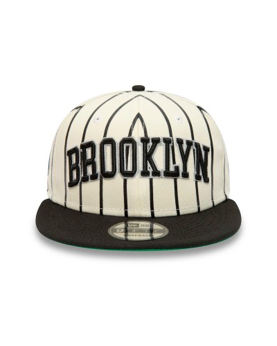 Casquette New era 9Fifty Snapback Brooklyn Nets City Arch Blanc