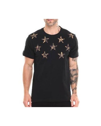 T-shirt Enyce Star Léopard Noir