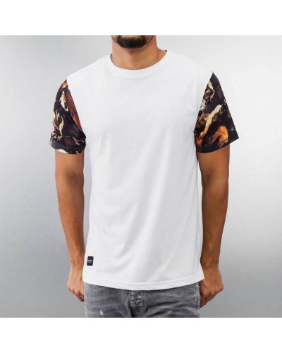 T-Shirt Rocawear Sérigraphie Blanc