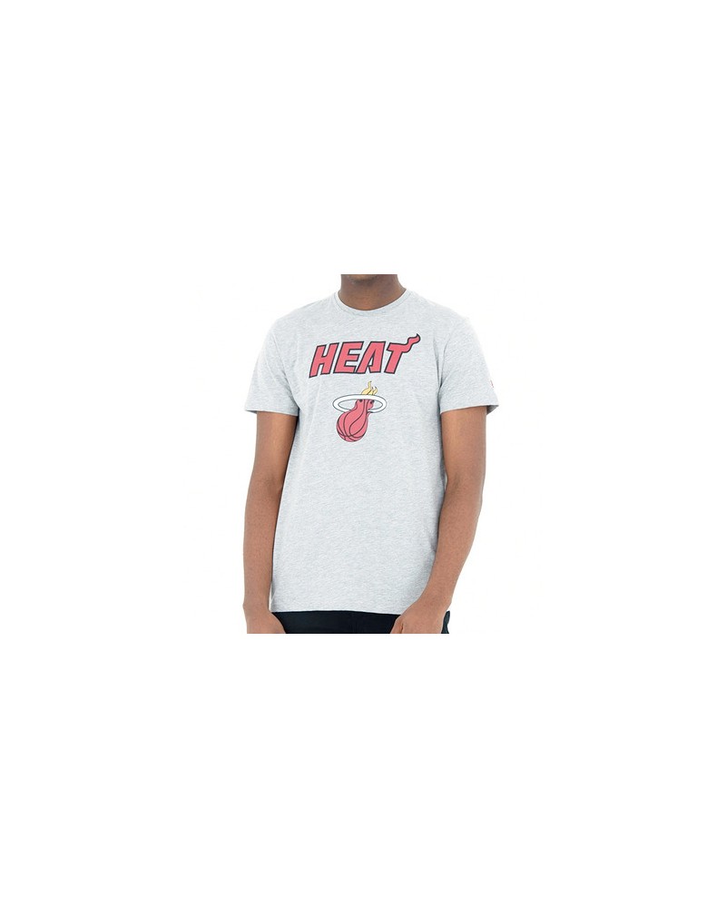 T-Shirt New Era Nba Team Logo Miami Heat