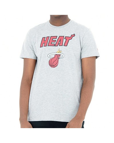 T-Shirt New Era Nba Team Logo Miami Heat