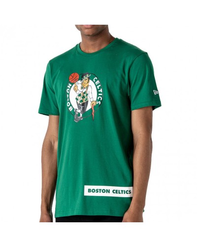 T-shirt New era Boston Celtics Block Wordmark