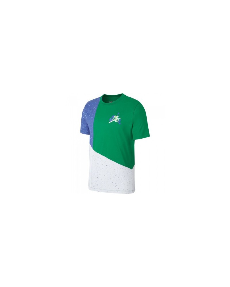 T-shirt Air Jordan Printed MASHUP Vert