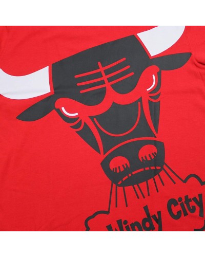 T-shirt Mitchell & Ness Big Face Chicago Bulls