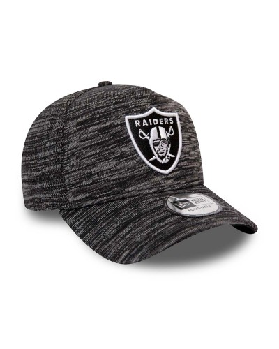Casquette Trucker New era Engineered Fit Aframe Oakland Raiders Gris Chiné