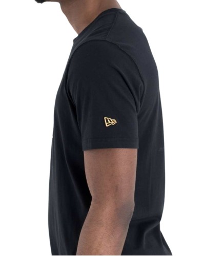 T-shirt New Era Chicago Bulls graphique noir et doré