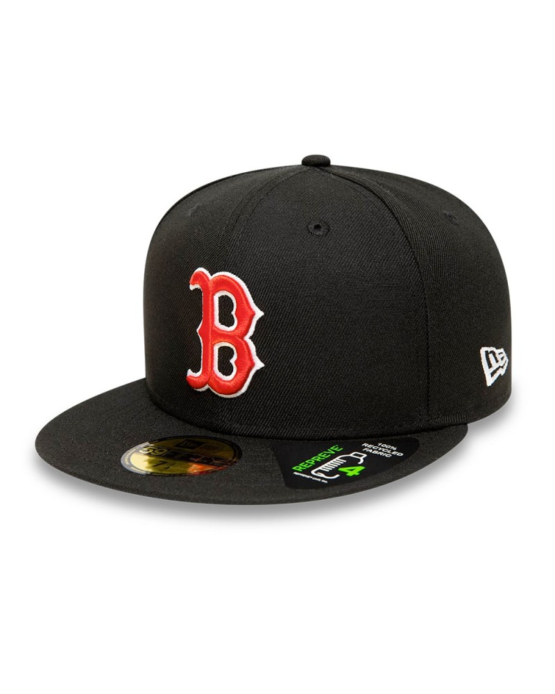 Casquette New Era 59FIFTY Boston Red Sox Repreve Noir