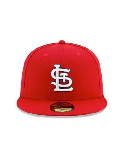 Casquette New Era 59FIFTY Fitted St Louis Cardinals On Field rouge
