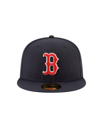 Casquette New Era 59FIFTY Fitted Boston Red Sox On Field Game Bleu Marine