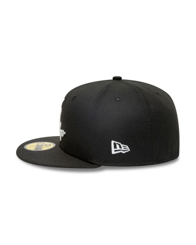 Casquette New Era 59FIFTY Fitted Chicago White Sox Dual Logo Black