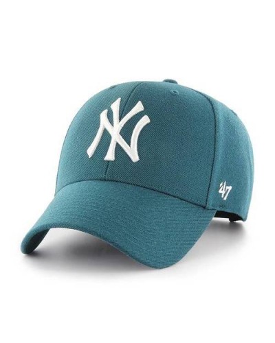 Casquette 47 Brand New York Yankees Snapback Cap MVP MLB PACIFIC GREEN