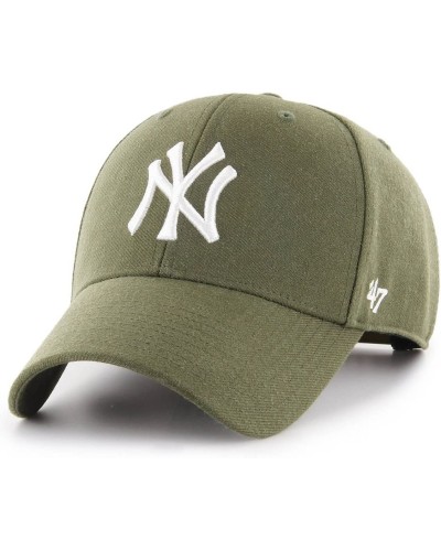 Casquette 47 Brand New York Yankees Snapback Cap MVP MLB SANDALWOOD