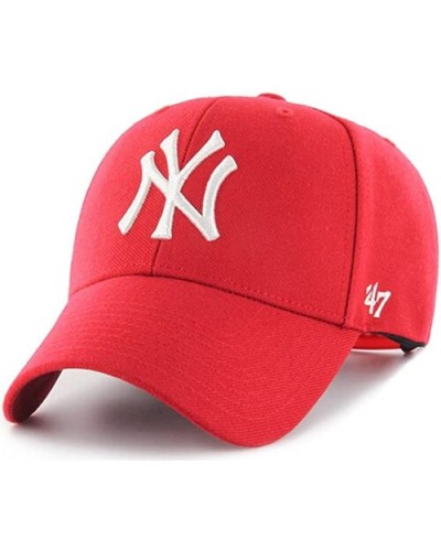 Casquette 47 Brand New York Yankees Snapback Cap MVP MLB RED1