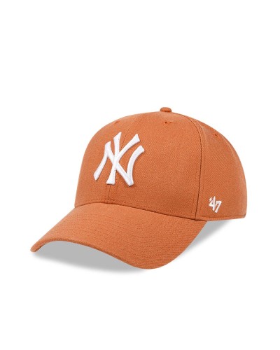 Casquette 47 Brand New York Yankees Snapback Cap MVP MLB BURNT ORANGE