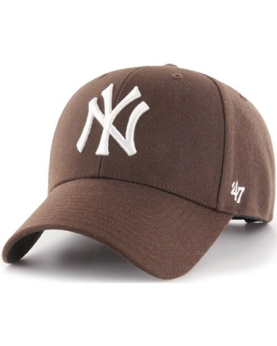 Casquette 47 Brand New York Yankees Snapback Cap MVP MLB BROWN