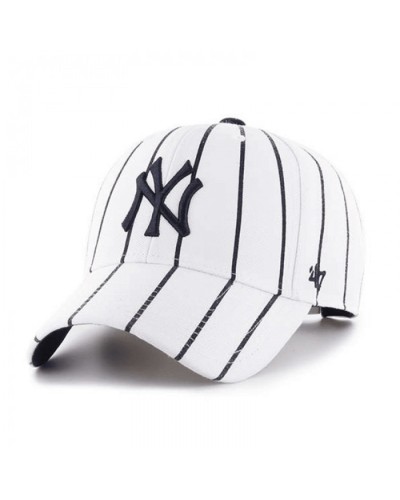 Casquette 47 Brand New York Yankees MLB BIRD CAGE MVP WHITE