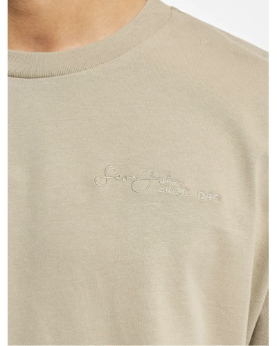 T-shirt Sean John Script Logo Backprint Peached beige