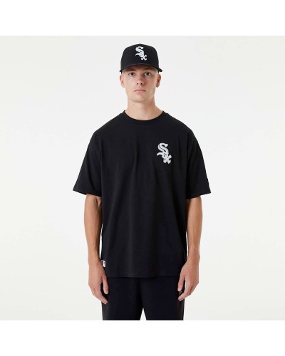 T-shirt New era Oversize Chicago White Sox League Essential Noir