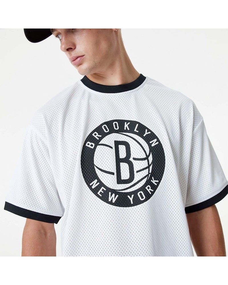 New era NBA Oversized Bp Neon Brooklyn Nets Short Sleeve T-Shirt