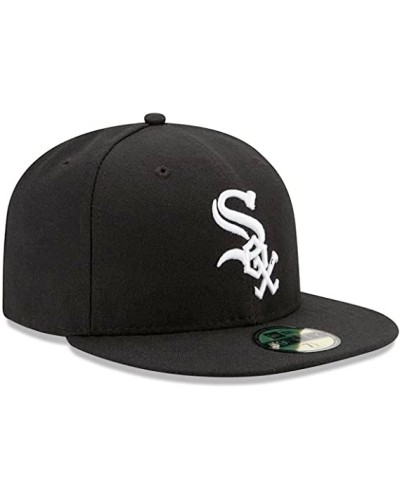 Casquette New era 59FIFTY Fitted Chicago White Sox Authentic On Field Noir
