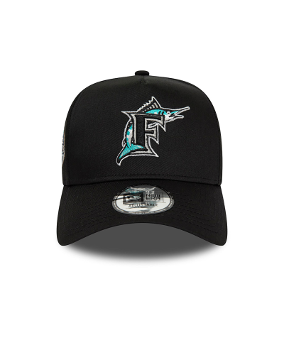 Casquette New era 9FORTY E-Frame Miami Marlins World Series Patch