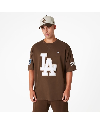 T-shirt New era Oversize LA Dodgers Series Patch