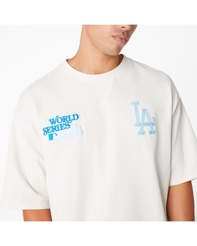 T-shirt New era Oversize LA Dodgers Series Patch
