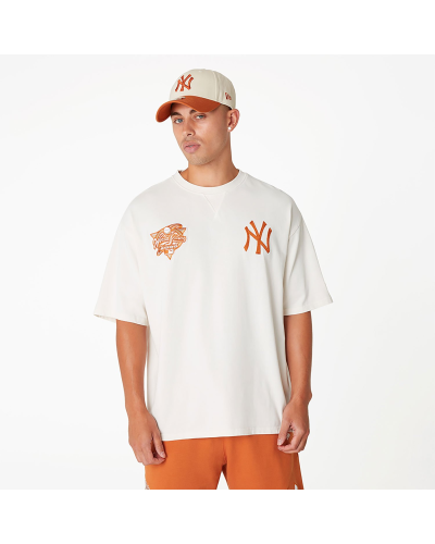 T-shirt New era Oversize New York Yankees Series Patch