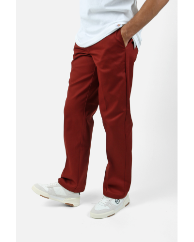 Pantalon Dickies Work Rouge 874 Coupe Originale