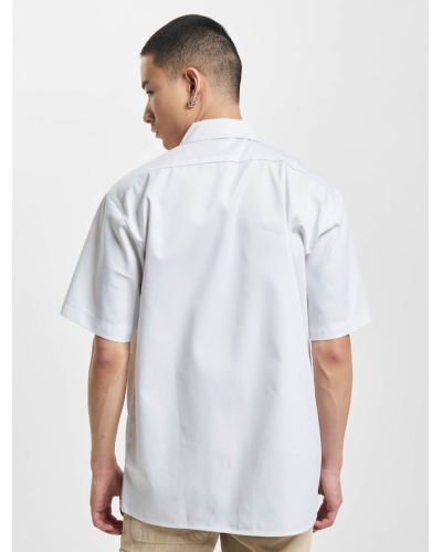Chemise Dickies Work À Manches Courtes Blanche